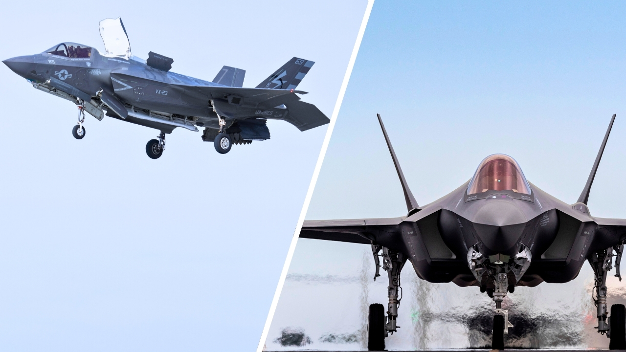 F-35A and F-35B