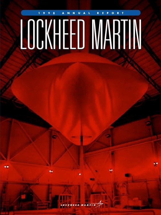 1998Lockheed Martin Annual Report 