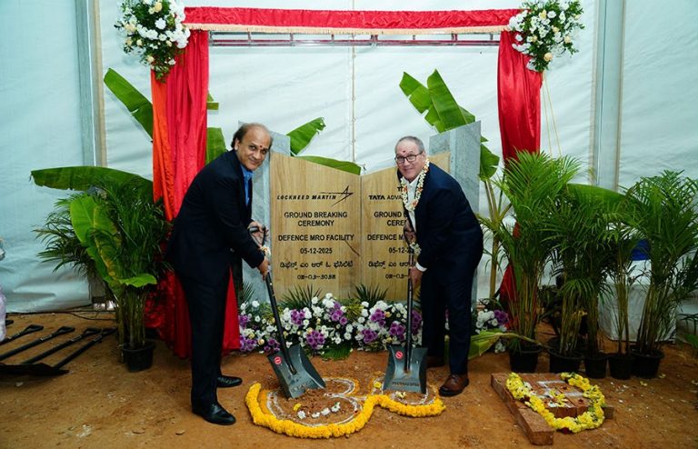 Tata Advanced Systems breaks ground on new Defence MRO facility supporting Lockheed Martin’s C-130J operations in India